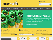 Tablet Screenshot of hobbyweld.co.uk